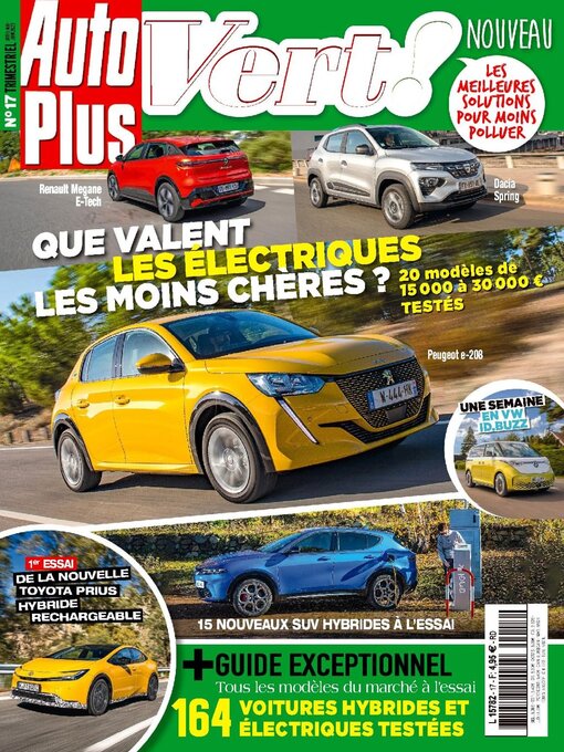 Title details for Auto Plus Vert by Editions Mondadori Axel Springer (EMAS) - Available